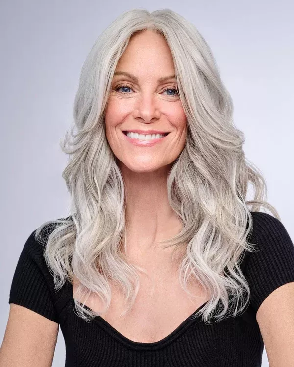 16 inch Au Naturel Waves Topper Monofilament Part Synthetic Hair by Hairdo