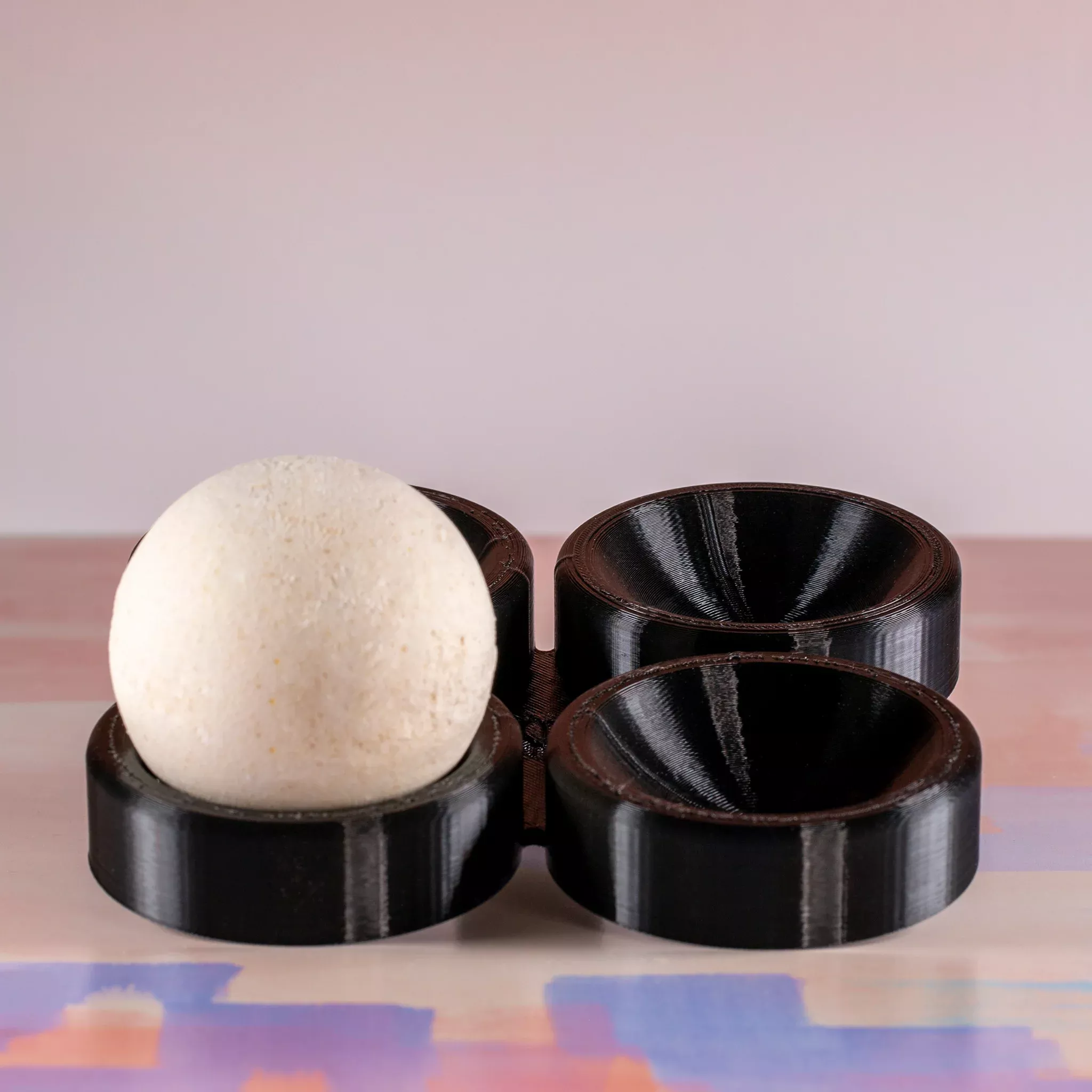 4 Cavity Bath Bomb Drying Tray for 2.5″ Sphere