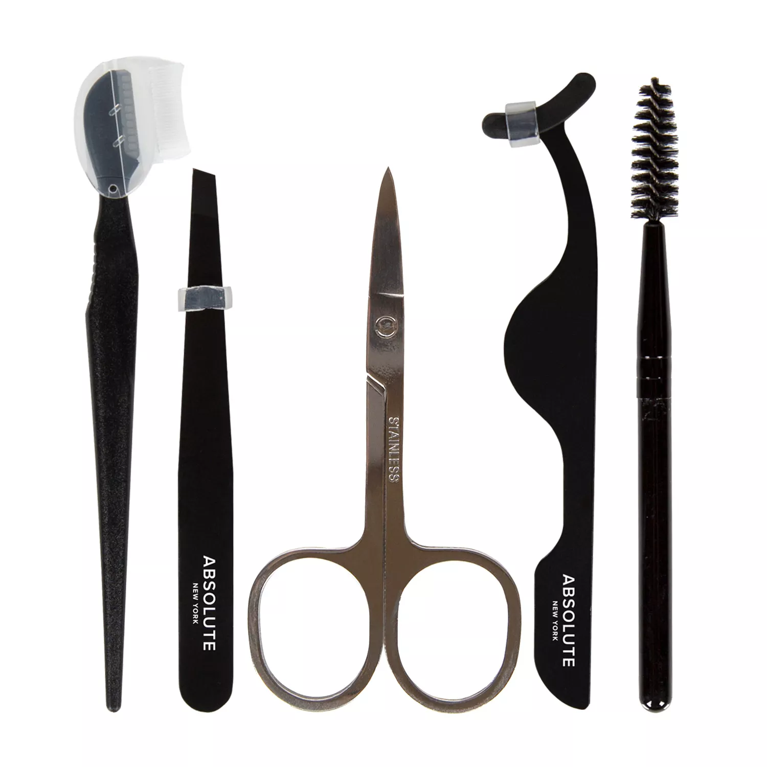 Absolute New York Sculpted Brow n Lash Applicator Kit 5 Pieces