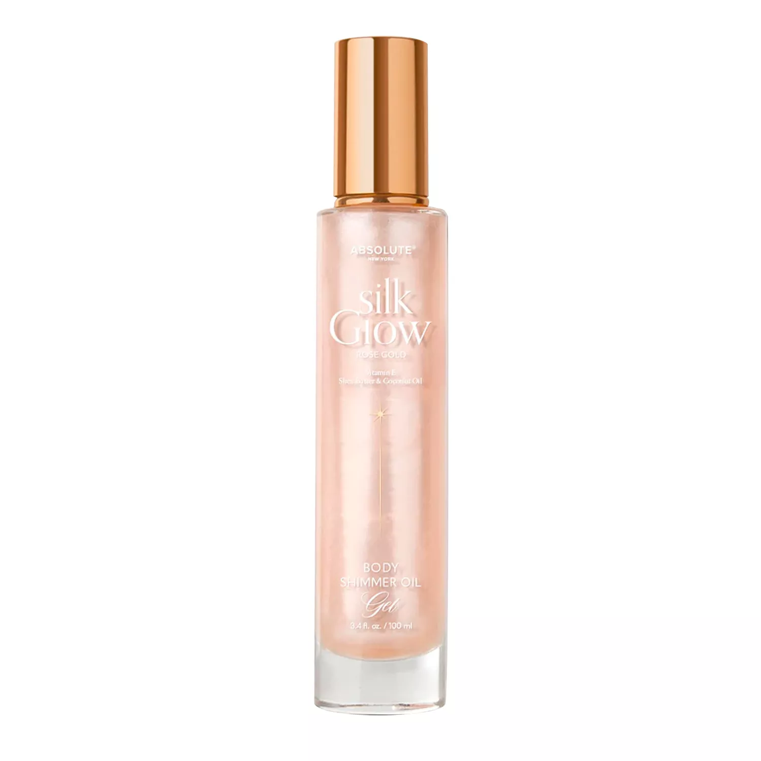 Absolute New York Silk Glow Shimmer Body Oil Gel 3.4oz/ 100ml