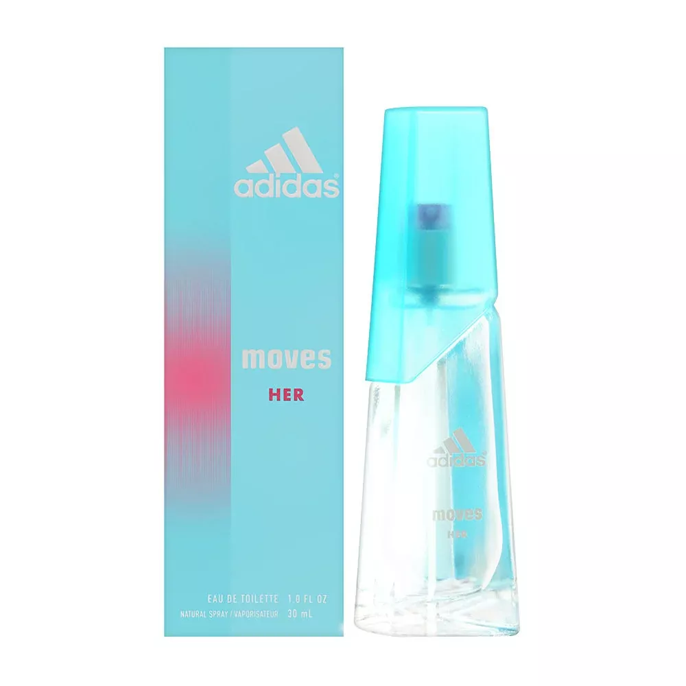 Adidas Moves by Coty for Women 1.0 oz Eau de Toilette Spray