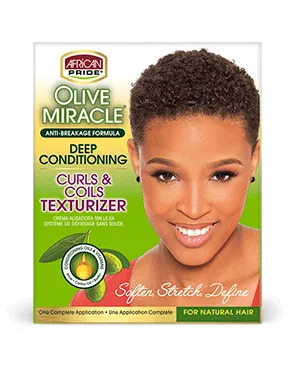 AFRIACAN PRIDE OLIVE OIL MIRACLE TEXTURIZER KIT
