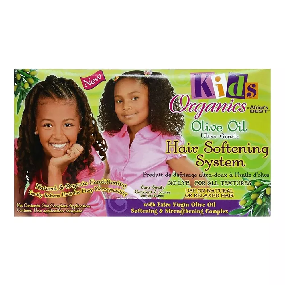 Africa’s Best Kids Organics Olive Oil Hair Softening System Kit