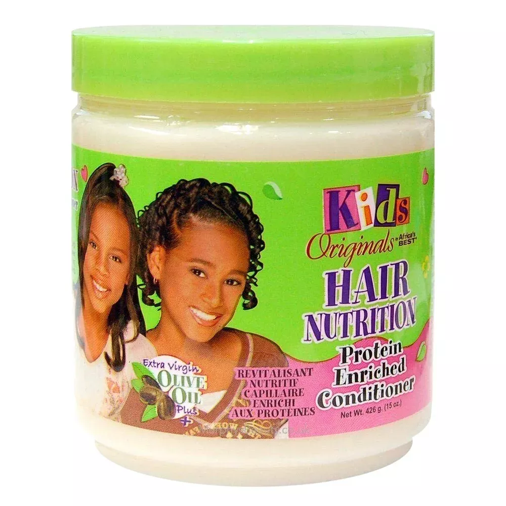 Africa’s Best Kids Originals Hair Nutrition Protein Enriched Conditioner, 15 Oz