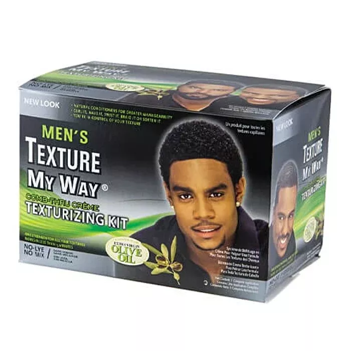 Africa’s Best Men’s Texture My Way Comb-Thru Creme Texturizing Kit
