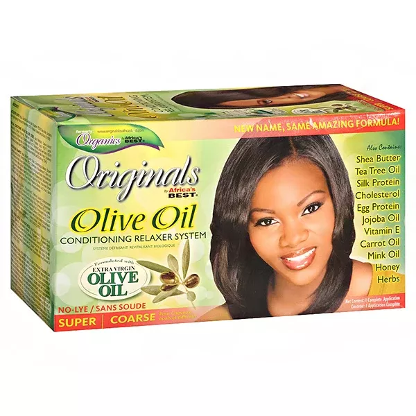 Africa’s Best Olive Oil Conditioning Relaxer – Super