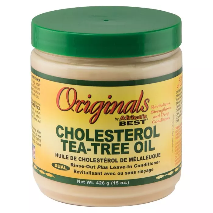 AFRICA'S BEST ORIGINAL CHOLESTEROL WITH TEA TREE OIL 15oz