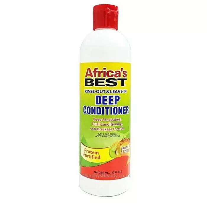 Africa’s Best Rinse-Out & Leave-In Deep Conditioner 12 oz