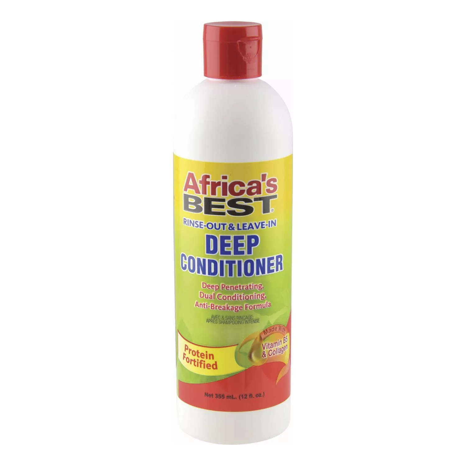 Africa's Best Rinse-Out & Leave In Deep Conditioner 12oz/ 355ml