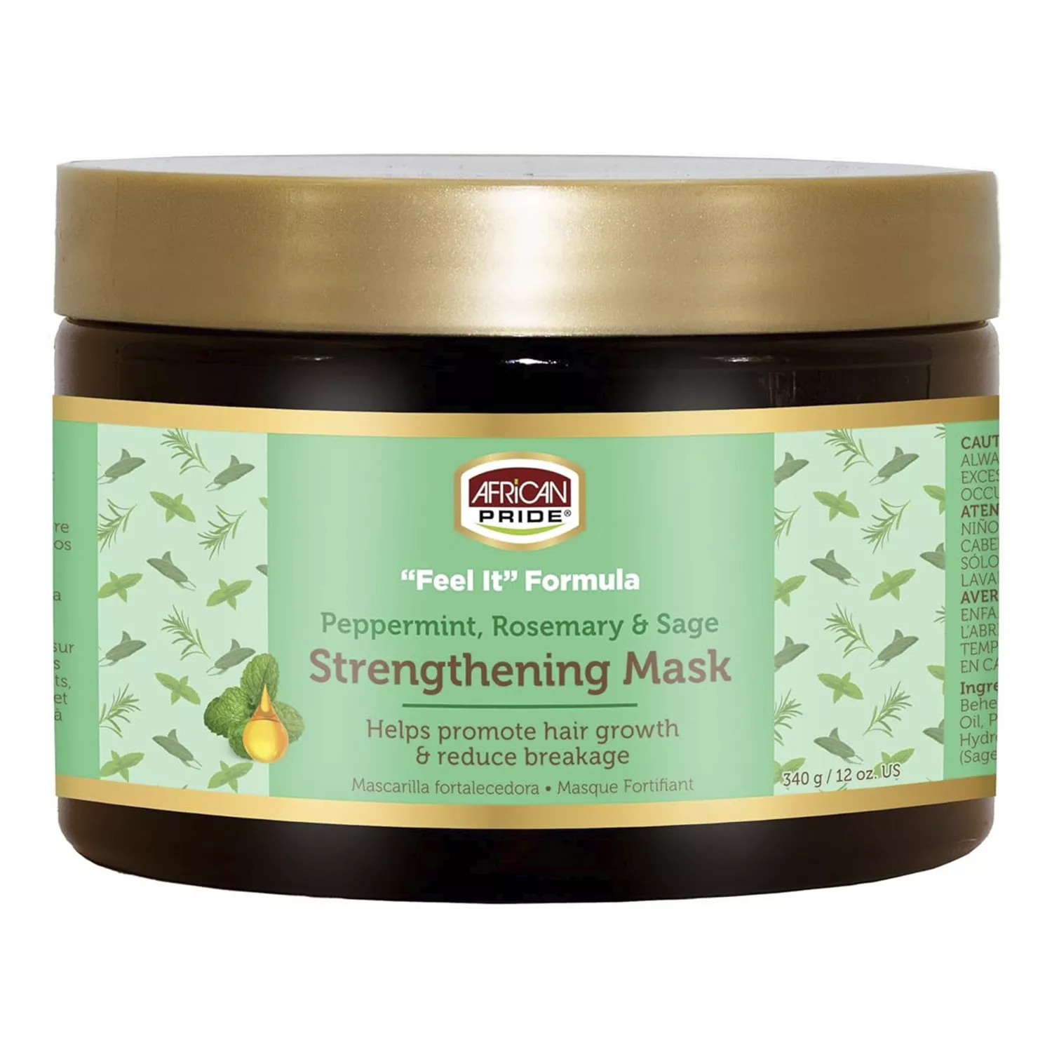 African Pride Feel It Formula Strengthening Mask 12oz/340g