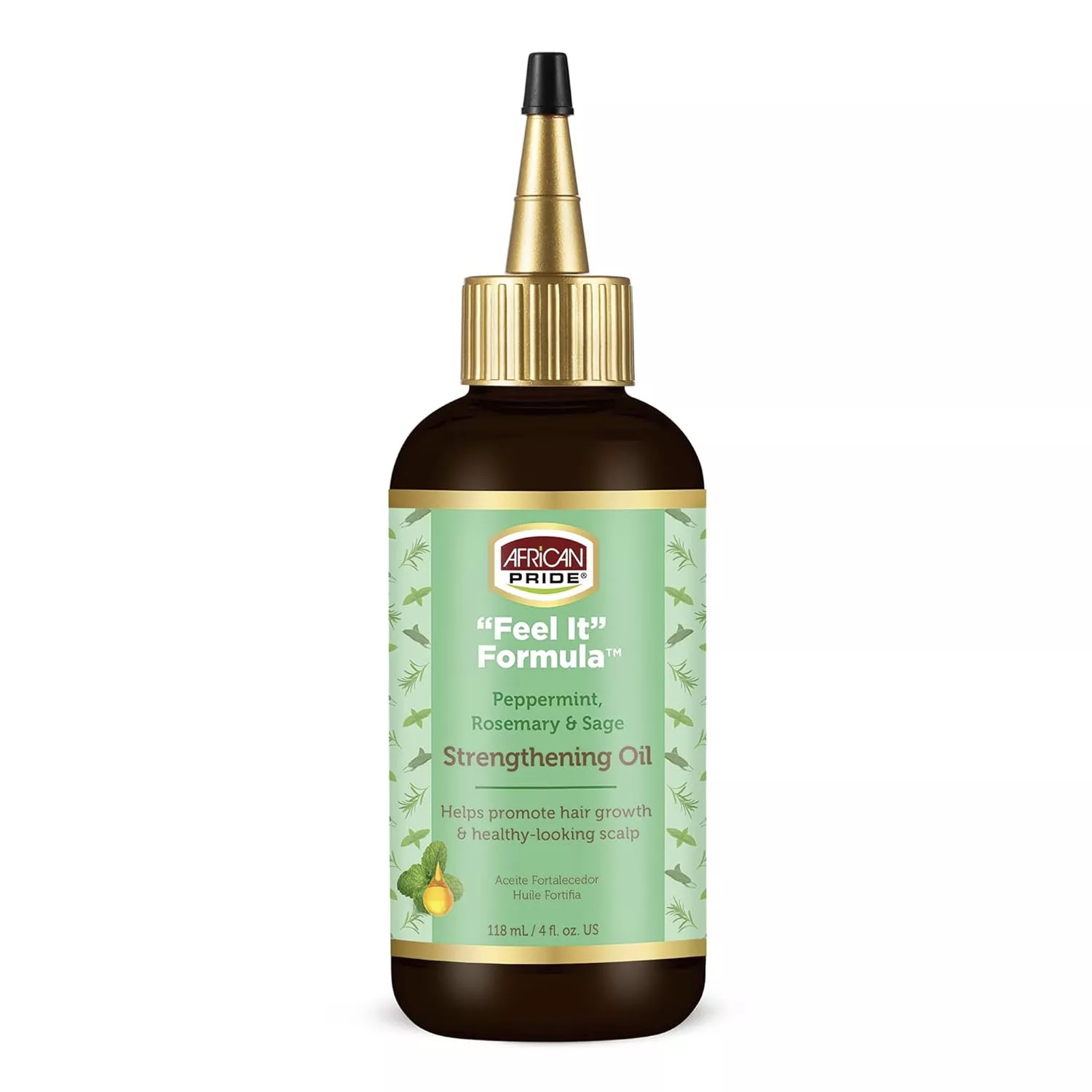 African Pride Feel It Formula Strengthening Oil 4oz/ 118ml