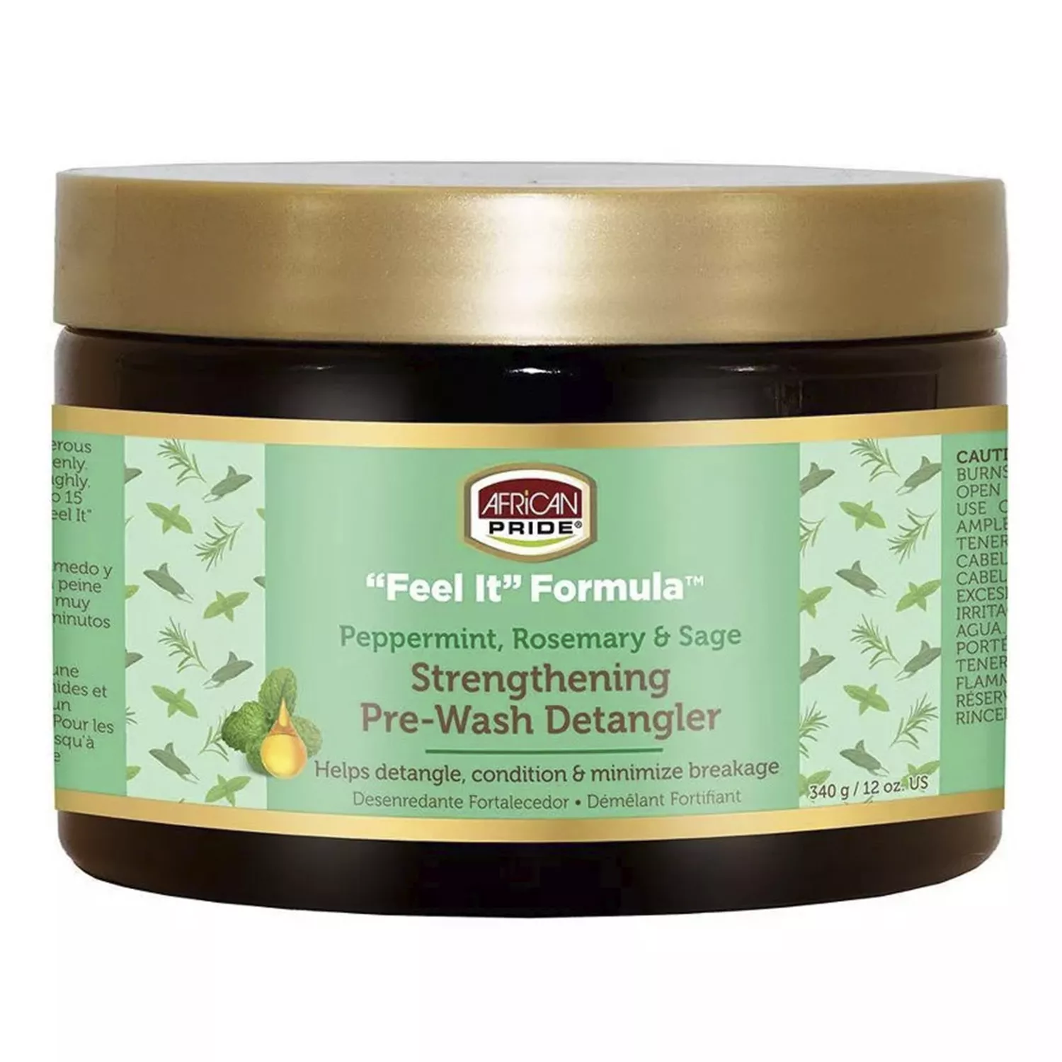 African Pride Feel It Formula Strengthening Pre-Wash Detangler 12oz/ 340g