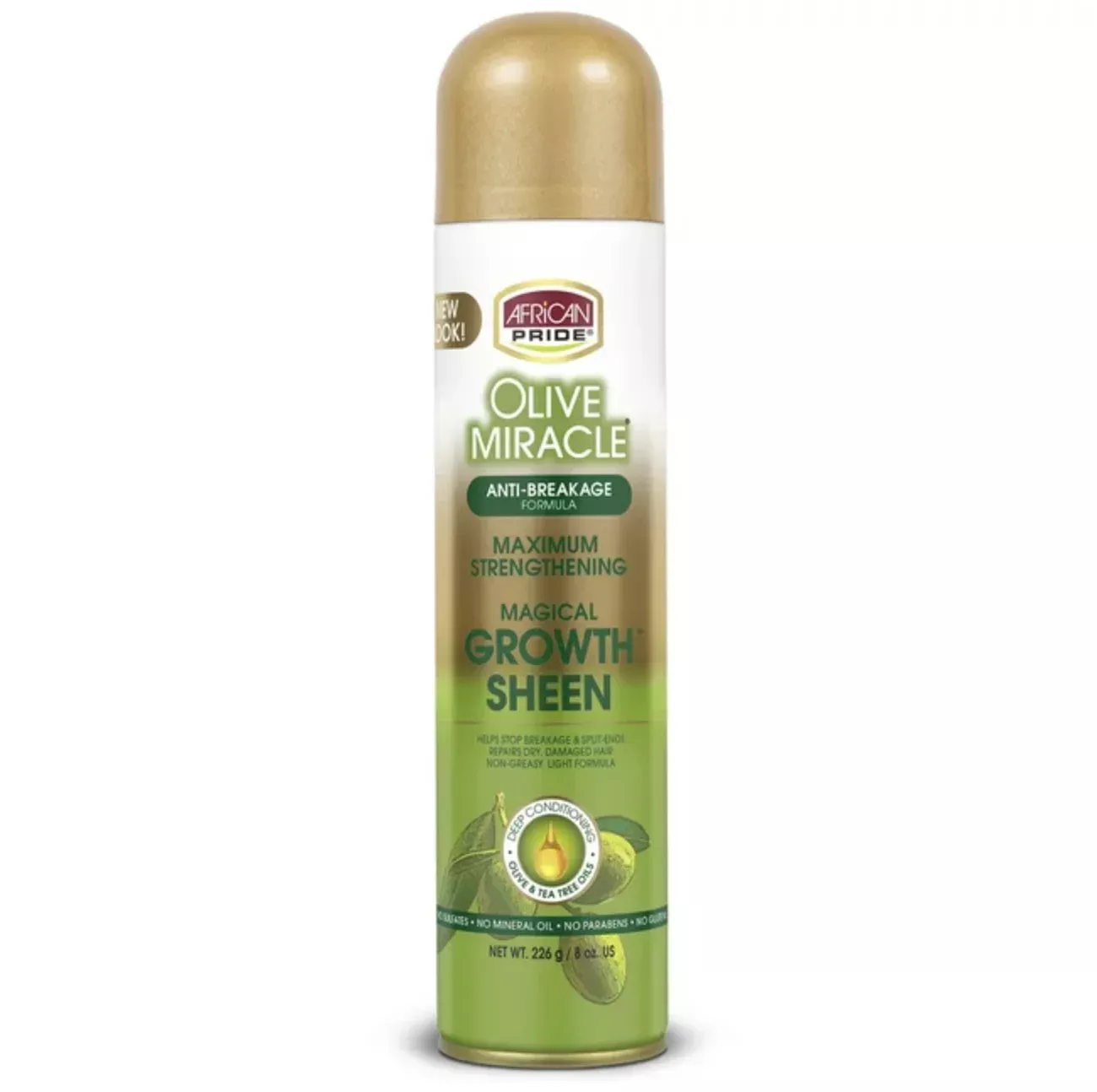 African Pride Olive Miracle Hair Growth Sheen Spray (8 oz)