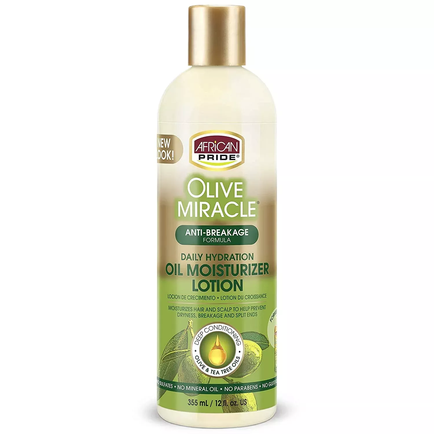 African Pride Olive Miracle Hair Moisturizing Lotion