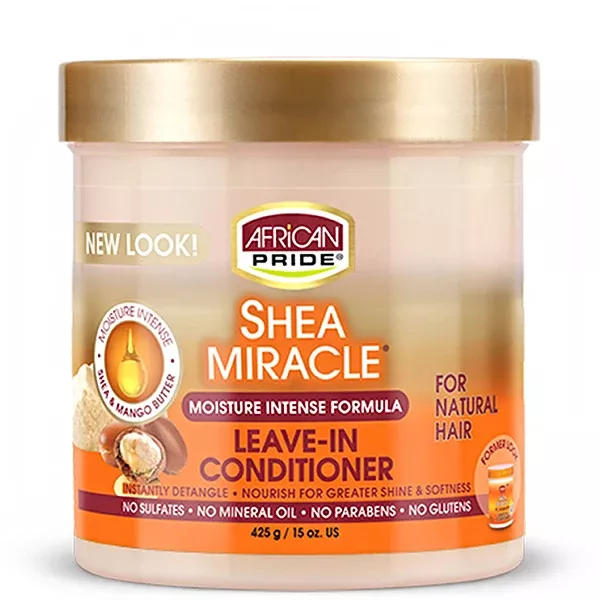 African Pride Shea Miracle Leave-In Conditioner 15oz