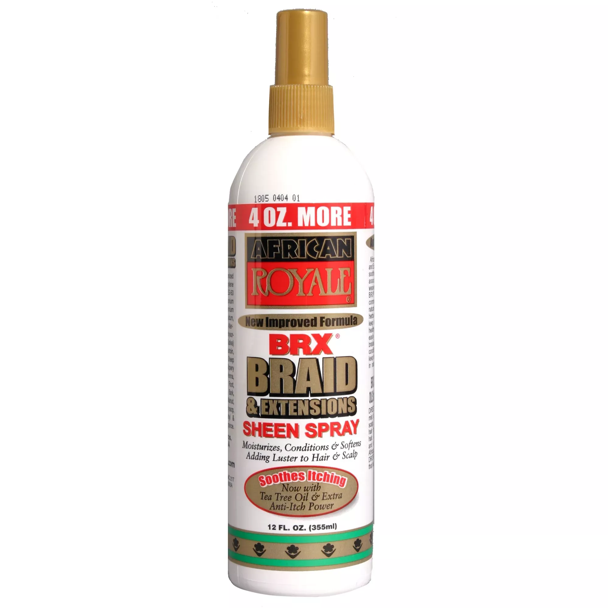 African Royale BRX Braid & Extensions Sheen Spray (12 oz)