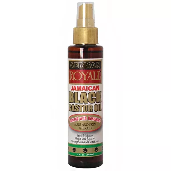 African Royale Jamaican Black Castor Oil with Rosemary 5oz