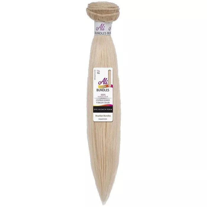 Ali Brazilian Color Bundle Weave 100% Virgin Human Hair – STRAIGHT 18″