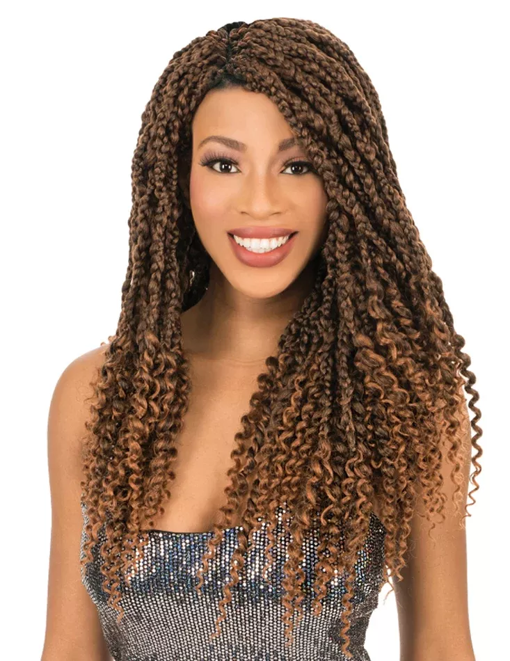Ali Tress Toyokalon Braiding Hair 2X Passion Box Braid with L. Wave 18″