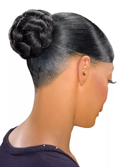 ALICIA FOXY SILVER BUN - DOME M
