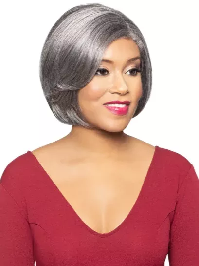 ALICIA FOXY SILVER SYNTHETIC WIG - SOFIA