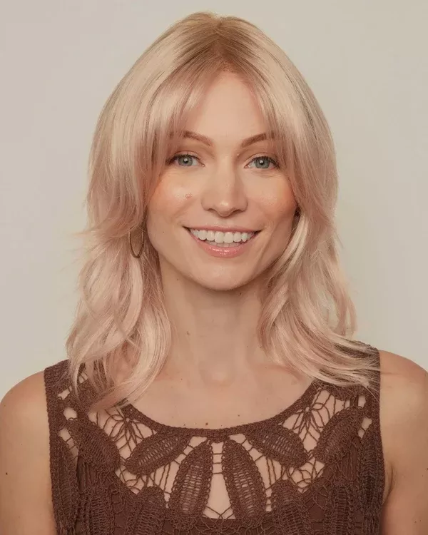 Alicia Lace Front & Monofilament Part Synthetic Wig by Orchid