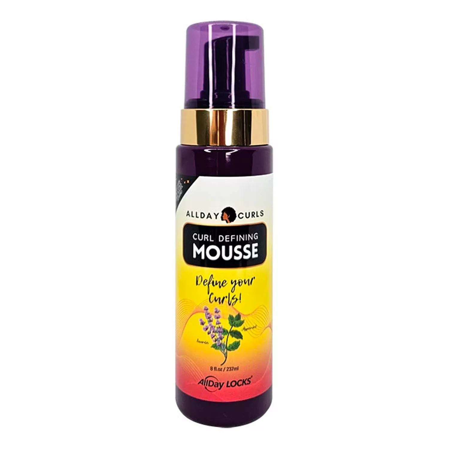 All Day Curls Curls Defining Mousse Define Your Curls 8oz/ 237ml
