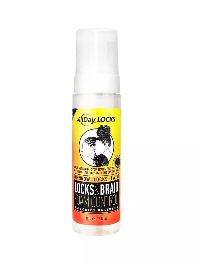 ALLDAY LOCKS BRAID FOAM CONTROL
