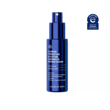 Allies of Skin Copper Tripeptide & Ectoin Advanced Repair Serum - 1 oz (30ml)
