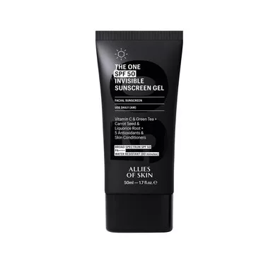 Allies of Skin THE ONE SPF 50 Invisible Sunscreen Gel - 1.7 oz (50ml)