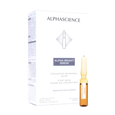Alphascience Alpha Bright Serum Ampoules - 10 x 2 ml