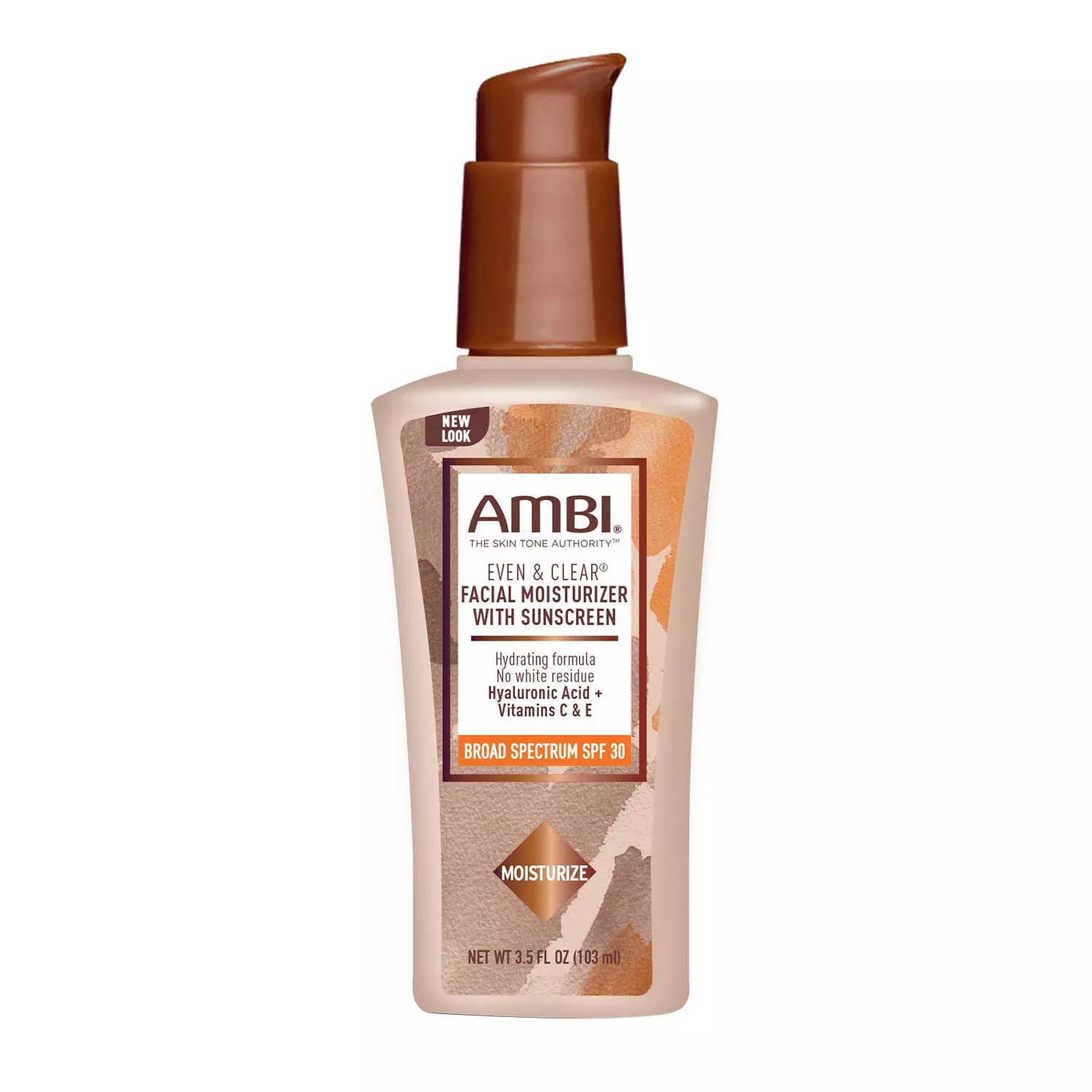AMBI Even & Clear Facial Moisturizer with Sunscreen SPF30 3.5oz/ 103ml
