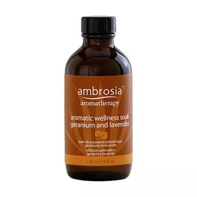 Ambrosia Aromatic Wellness Soak Geranium and Lavender - 4 oz