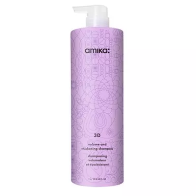 Amika 3D Volume & Thickening Conditioner- liter (80440)