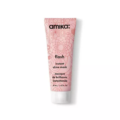 Amika Flash Instant Shine Hair Gloss Mask Travel Size - 1 oz.
