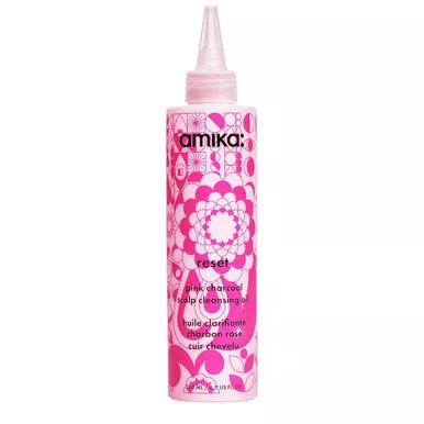 Amika Reset Pink Charcoal Scalp Cleansing Oil - 6.7 oz (80703)