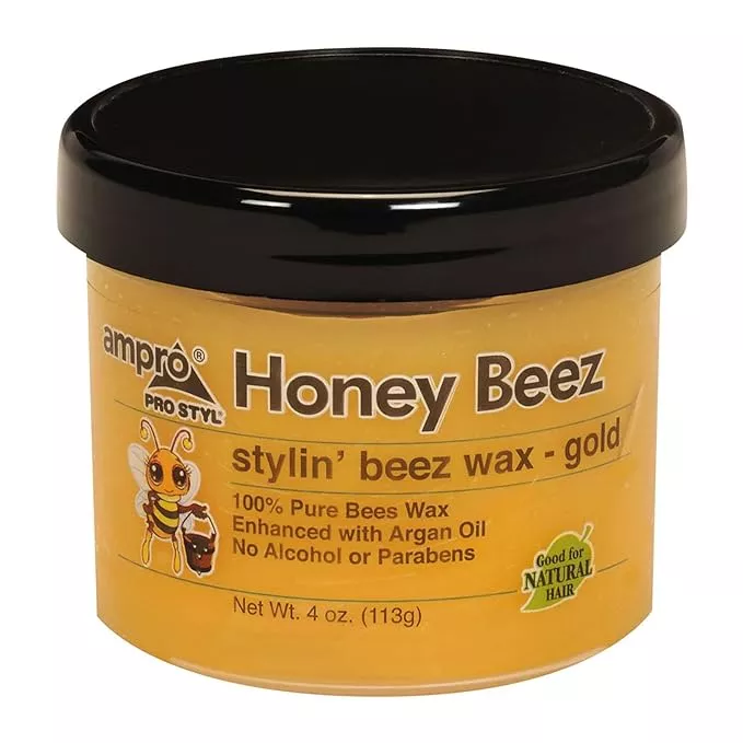 AMPRO PRO STYL HONEY BEEZ STYLIN BEEZ WAX - 4 OZ (GOLD)