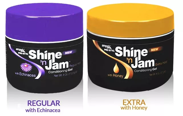 Ampro Prostyle Shine N Jam Conditioning Gel Regular / Extra ( 4 Oz / 8 Oz )
