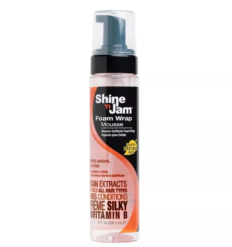 AMPRO SHINE N JAM SUPREME FOAM WRAP MOUSSE