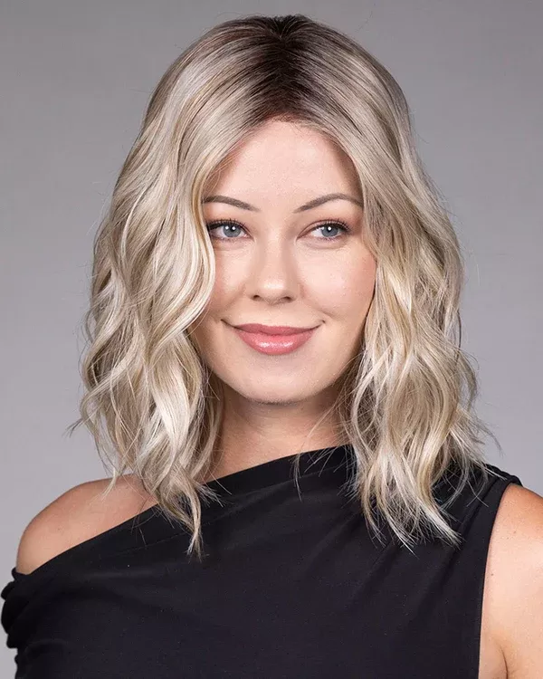 Andie Lace Front & Monofilament Top Synthetic Wig by Belle Tress