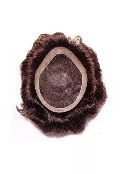 ANDRE [Men's Toupee | Fine Mono Top | Premium Synthetic Fiber]