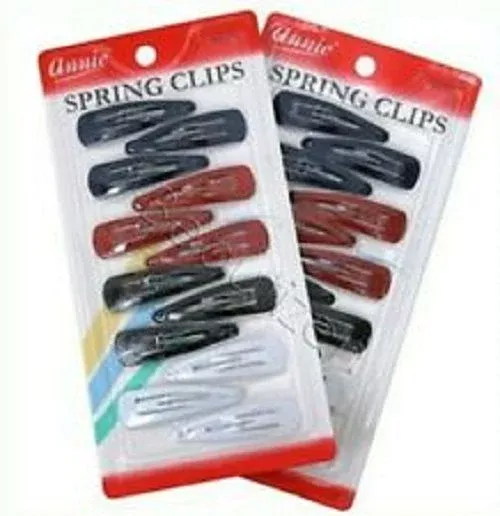 Annie 12 Spring Clips - 3177