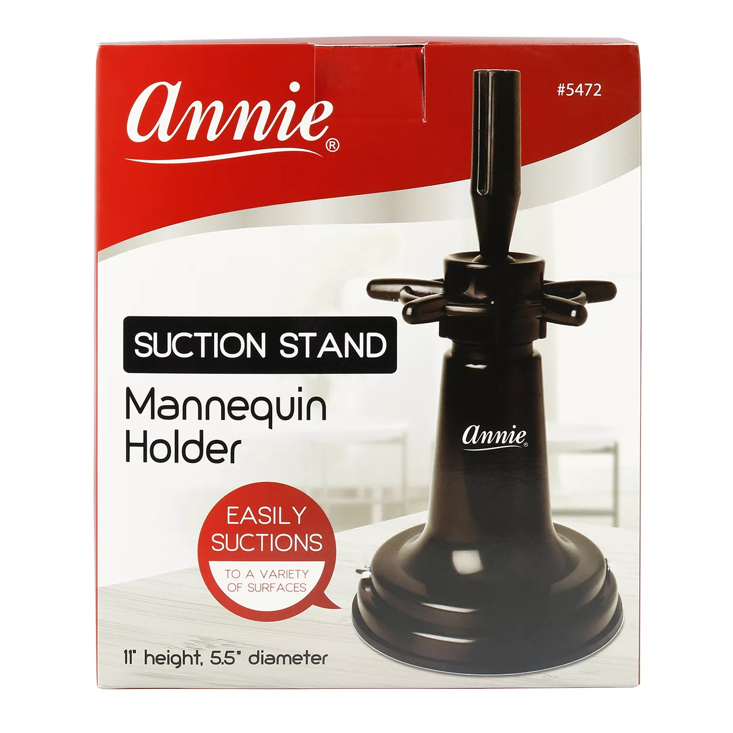 Annie Suction Stand Mannequin Holder Easily Suction Type