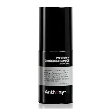 Anthony Skin Pre-Shave + Conditioning Beard Oil - 2 oz