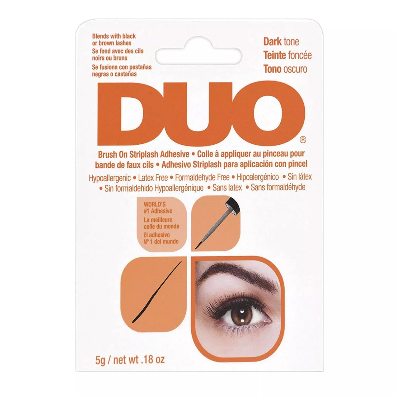 Ardell Duo Brush-On Striplash Adhesive 0.18oz/ 5g