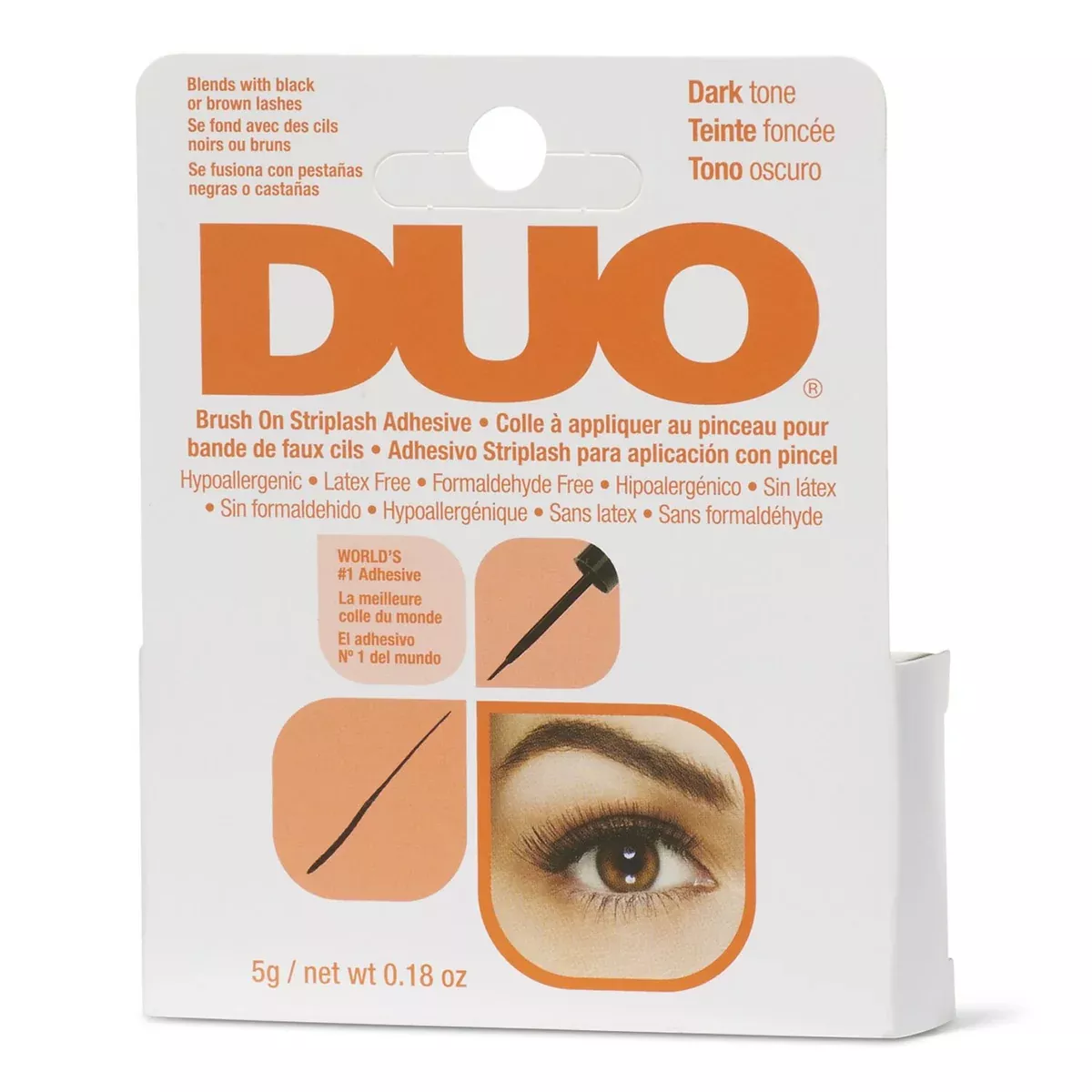 Ardell Duo Dark Brush On Striplash Adhesive