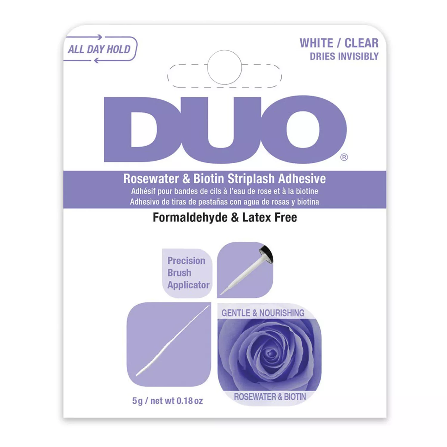 Ardell Duo Rosewater & Biotin Striplash Adhesive 0.18oz/ 5g