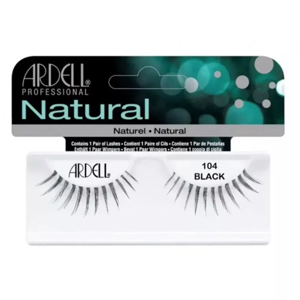 Ardell False Lashes - Natural #104 Black