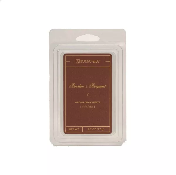 AROMATIQUE BOURBON & BERGAMOT AROMA WAX MELTS TRAY