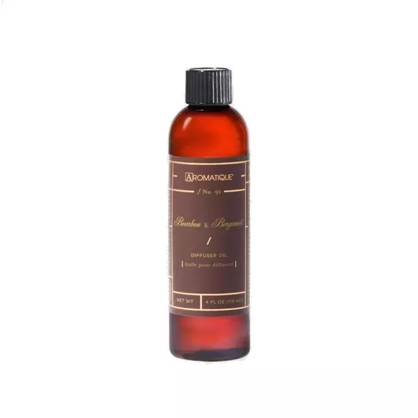 AROMATIQUE BOURBON & BERGAMOT DIFFUSER OIL REFILL